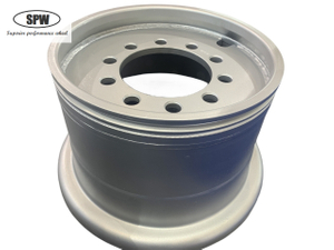 Roda tubular de aço com aro 12.00-21 para pneus 425/85R21