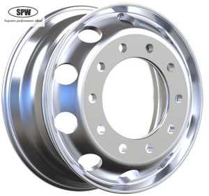 Rodas de alumínio com tamanho de aro 22,5X8,25