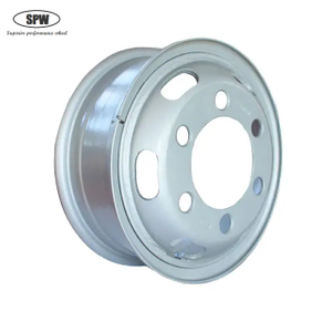 Roda de caminhão tubular 9.0-20 cor prata tamanho de pneu compatível de fábrica 1200-20