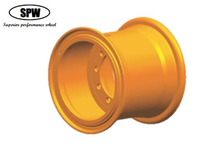 Rodas de aço com tamanho de aro 25-22,00/3,5 para pneus 26,5-25