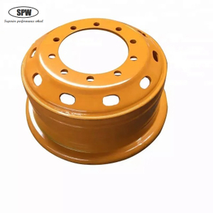 Rodas tubulares de aço para caminhão 8,5-24 para pneus 1200-24