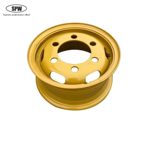 Jantes de rodas de fábrica da China Jantes de reboque 5.5F-16 personalizadas 5 furos 6 furos Jantes de aço de 16 polegadas combinadas com tamanho de pneu 700-16
