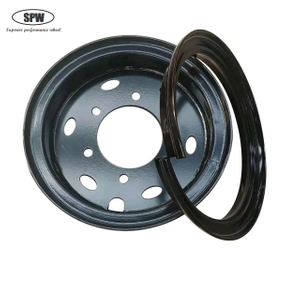 Roda tubular de aço com tamanho de aro 6,5-16 para pneus 825-16